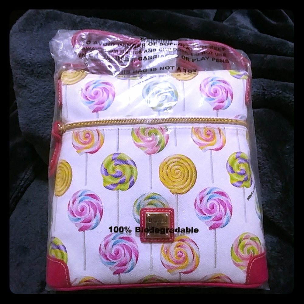 Dooney & Bourke Swirl Lollipop Crossbody Purse